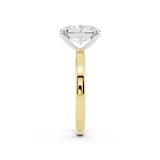 Mayors 18K Yellow Gold 2.00cttw Lab Grown Diamond Oval Cut Solitaire Engagement Ring