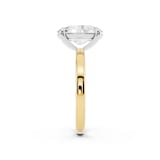 Mayors 18K Yellow Gold 3.00cttw Lab Grown Diamond Oval Cut Solitaire Engagement Ring