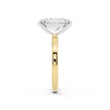 Mayors 18K Yellow Gold 4.00cttw Lab Grown Diamond Oval Cut Solitaire Engagement Ring