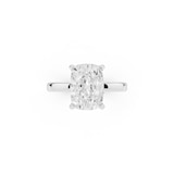 Mayors Platinum 3.00cttw Lab Grown Diamond Cushion Cut Solitaire Engagement Ring