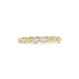Mayors 18K Yellow Gold 8.00cttw Lab Grown Diamond Bezel Set Tennis Bracelet