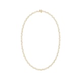 Mayors 18K Yellow Gold 10.00cttw Lab Grown Diamond Bezel Set Tennis Necklace