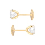 Mappin & Webb 18ct Yellow Gold 3.00cttw Round Brilliant Cut Lab Grown Diamond Stud Earrings