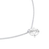 Mappin & Webb 18ct White Gold 1.50cttw Round Brilliant Cut Lab Grown Diamond Pendant