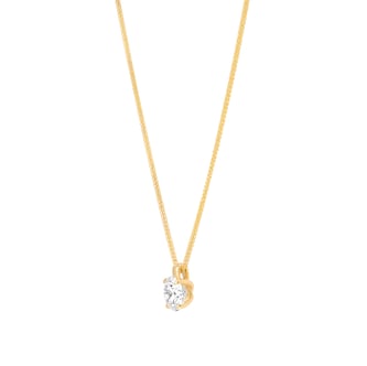 Mappin & Webb 18ct Yellow Gold 1.50cttw Round Brilliant Cut Lab Grown Diamond Pendant Mappin & Webb 18ct Yellow Gold 1.50cttw Round Brilliant Cut Lab Grown Diamond Pendant