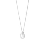Mappin & Webb 18ct White Gold 3.00cttw Round Brilliant Cut Lab Grown Diamond Pendant