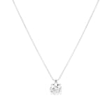 Mappin & Webb 18ct White Gold 3.00cttw Round Brilliant Cut Lab Grown Diamond Pendant