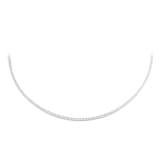 Mappin & Webb 18ct White Gold 6.00cttw Round Brilliant Cut Lab Grown Diamond Necklace