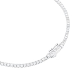 Mappin & Webb 18ct White Gold 6.00cttw Round Brilliant Cut Lab Grown Diamond Necklace