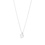 Mappin & Webb 18ct White Gold 2.00cttw Round Brilliant Cut Lab Grown Diamond Pendant