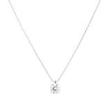 Mappin & Webb 18ct White Gold 2.00cttw Round Brilliant Cut Lab Grown Diamond Pendant