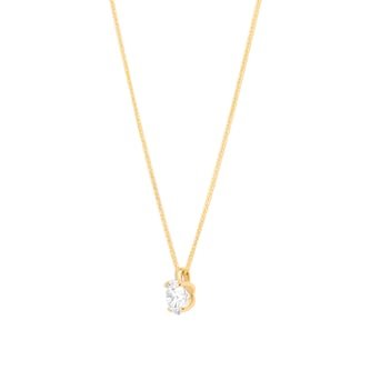 Mappin & Webb 18ct Yellow Gold 2.00cttw Round Brilliant Cut Lab Grown Diamond Pendant Mappin & Webb 18ct Yellow Gold 2.00cttw Round Brilliant Cut Lab Grown Diamond Pendant