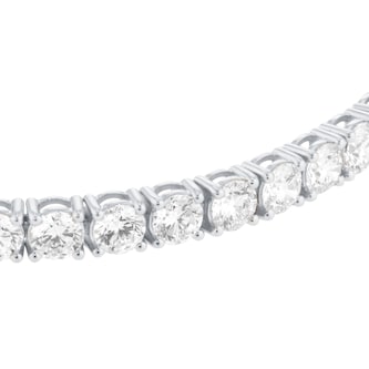 Mappin & Webb 18ct White Gold 10cttw Round Brilliant Cut Lab Grown Diamond Bracelet Mappin & Webb 18ct White Gold 10cttw Round Brilliant Cut Lab Grown Diamond Bracelet