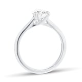 Mappin & Webb Platinum 1.50cttw Pear Cut Lab Grown Diamond Solitaire Engagement Ring