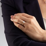 Mappin & Webb 18ct Yellow Gold 1.50cttw Pear Cut Lab Grown Diamond Solitaire Engagement Ring