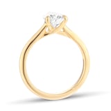 Mappin & Webb 18ct Yellow Gold 1.50cttw Pear Cut Lab Grown Diamond Solitaire Engagement Ring