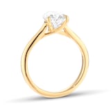 Mappin & Webb 18ct Yellow Gold 2.00cttw Pear Cut Lab Grown Diamond Solitaire Engagement Ring - Ring Size I