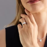 Mappin & Webb Platinum 2.00cttw Round Brilliant Cut Lab Grown Diamond Three Stone Engagement Ring - Ring Size J