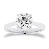 Mappin & Webb Platinum 2.00cttw Round Brilliant Cut Lab Grown Diamond Solitaire Engagement Ring