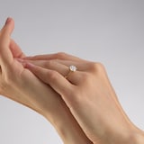 Mappin & Webb 18ct Yellow Gold 2.00cttw Round Brilliant Cut Lab Grown Diamond Solitaire Engagement Ring