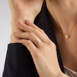 Mappin & Webb 18ct Yellow Gold 2.00cttw Oval Cut Lab Grown Diamond Solitaire Engagement Ring - Ring Size O