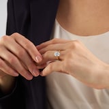 Mappin & Webb 18ct Yellow Gold 3.00cttw Oval Cut Lab Grown Diamond Solitaire Engagement Ring