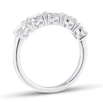 Mappin & Webb Platinum 2.00cttw Round Brilliant Cut Lab Grown Diamond Five Stone Ring Mappin & Webb Platinum 2.00cttw Round Brilliant Cut Lab Grown Diamond Five Stone Ring