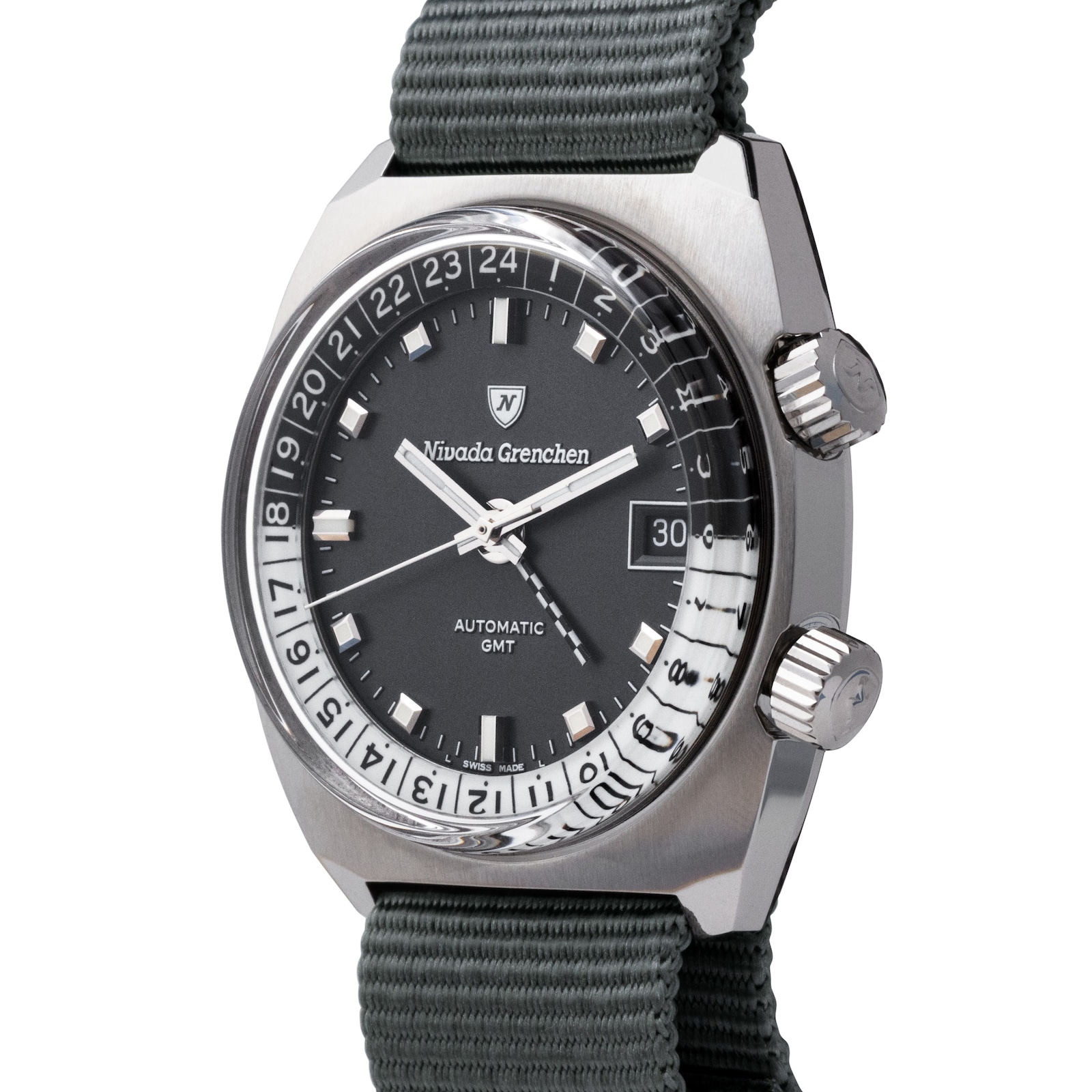 Nivada Grenchen Nivada Grenchen Antarctic GMT Limited Edition For Hodinkee