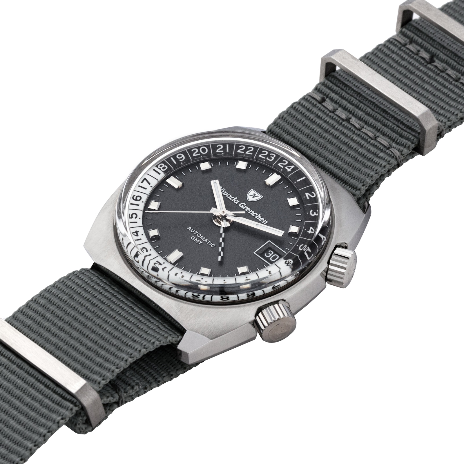 Nivada Grenchen Nivada Grenchen Antarctic GMT Limited Edition For Hodinkee