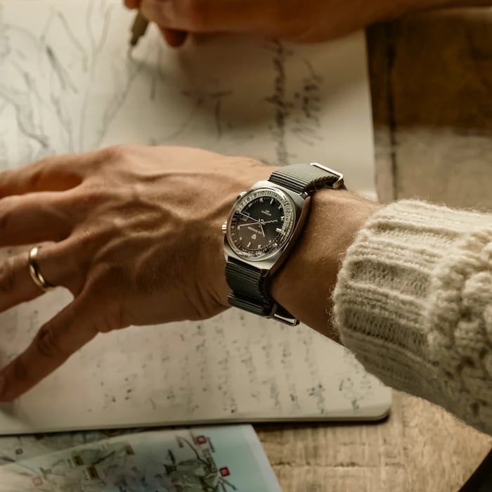 Nivada Grenchen Nivada Grenchen Antarctic GMT Limited Edition For Hodinkee