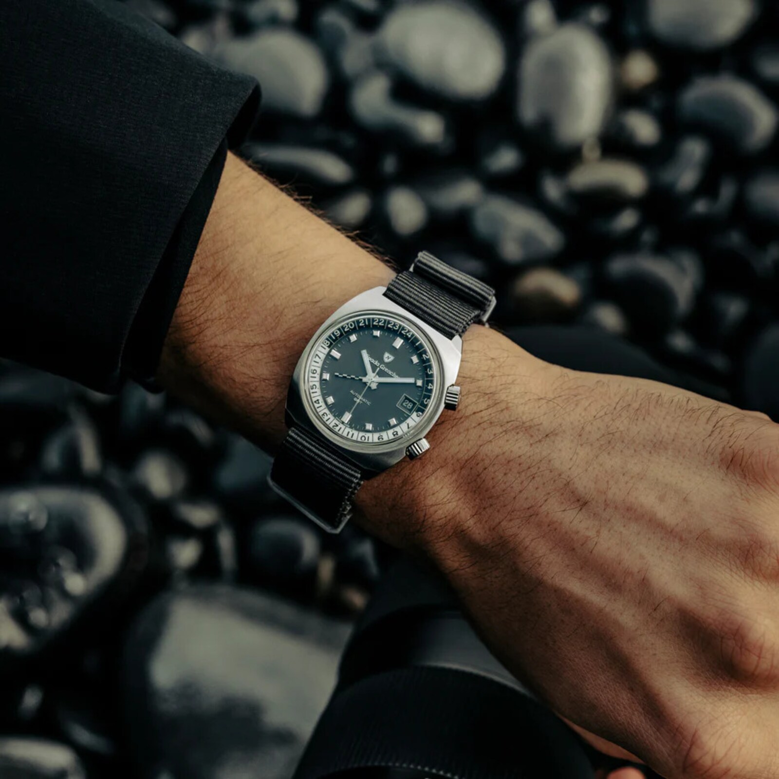 Nivada Grenchen Nivada Grenchen Antarctic GMT Limited Edition For Hodinkee