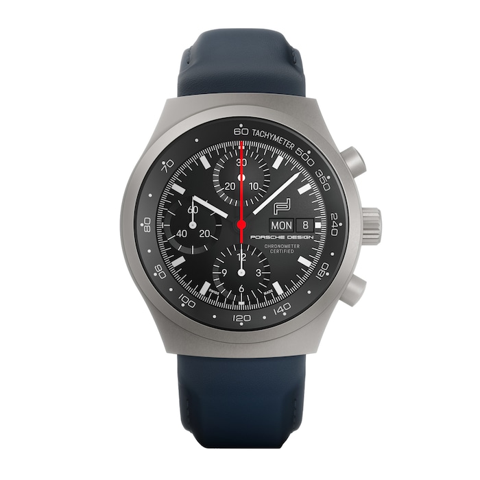Porsche Design Chronograph 1 – All Titanium Numbered Edition With Leather Strap