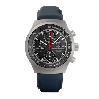 Porsche Design Chronograph 1 – All Titanium Numbered Edition With Leather Strap