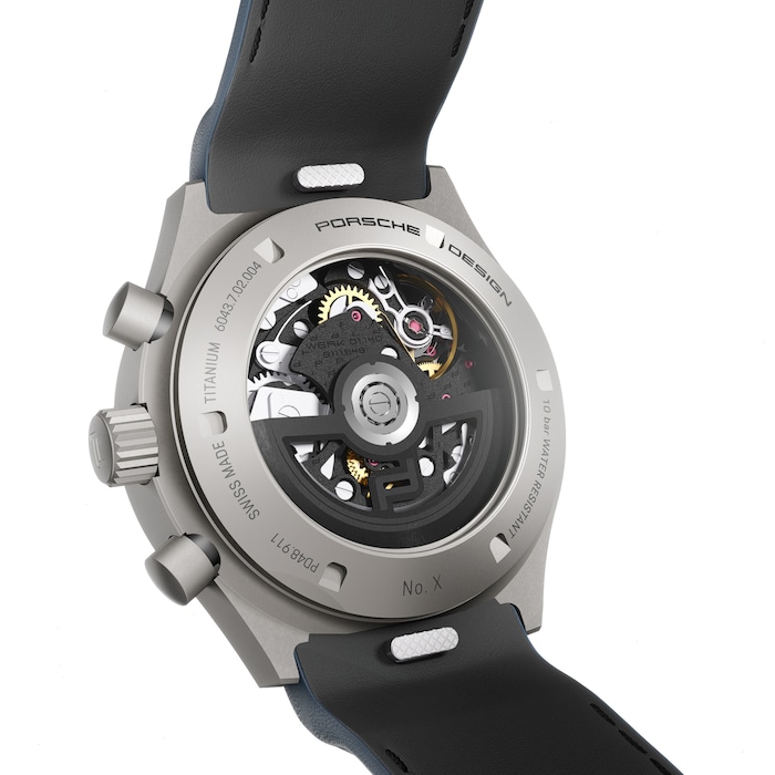 Porsche Design Chronograph 1 – All Titanium Numbered Edition With Leather Strap