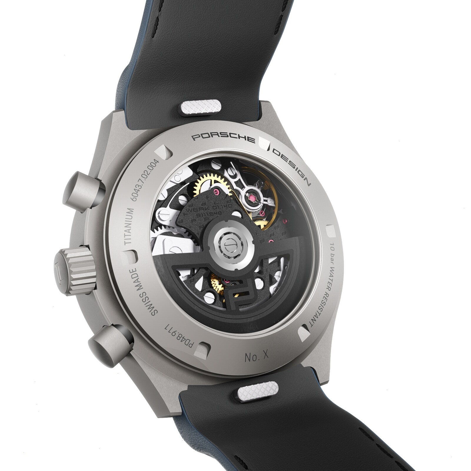 Porsche Design Chronograph 1 – All Titanium Numbered Edition With Leather Strap