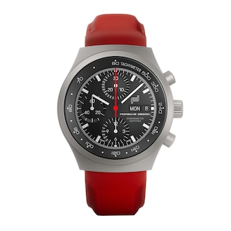Porsche Design Chronograph 1 – All Titanium Numbered Edition With Leather Strap