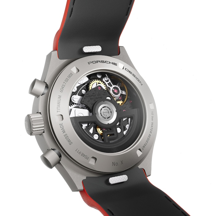 Porsche Design Chronograph 1 – All Titanium Numbered Edition With Leather Strap