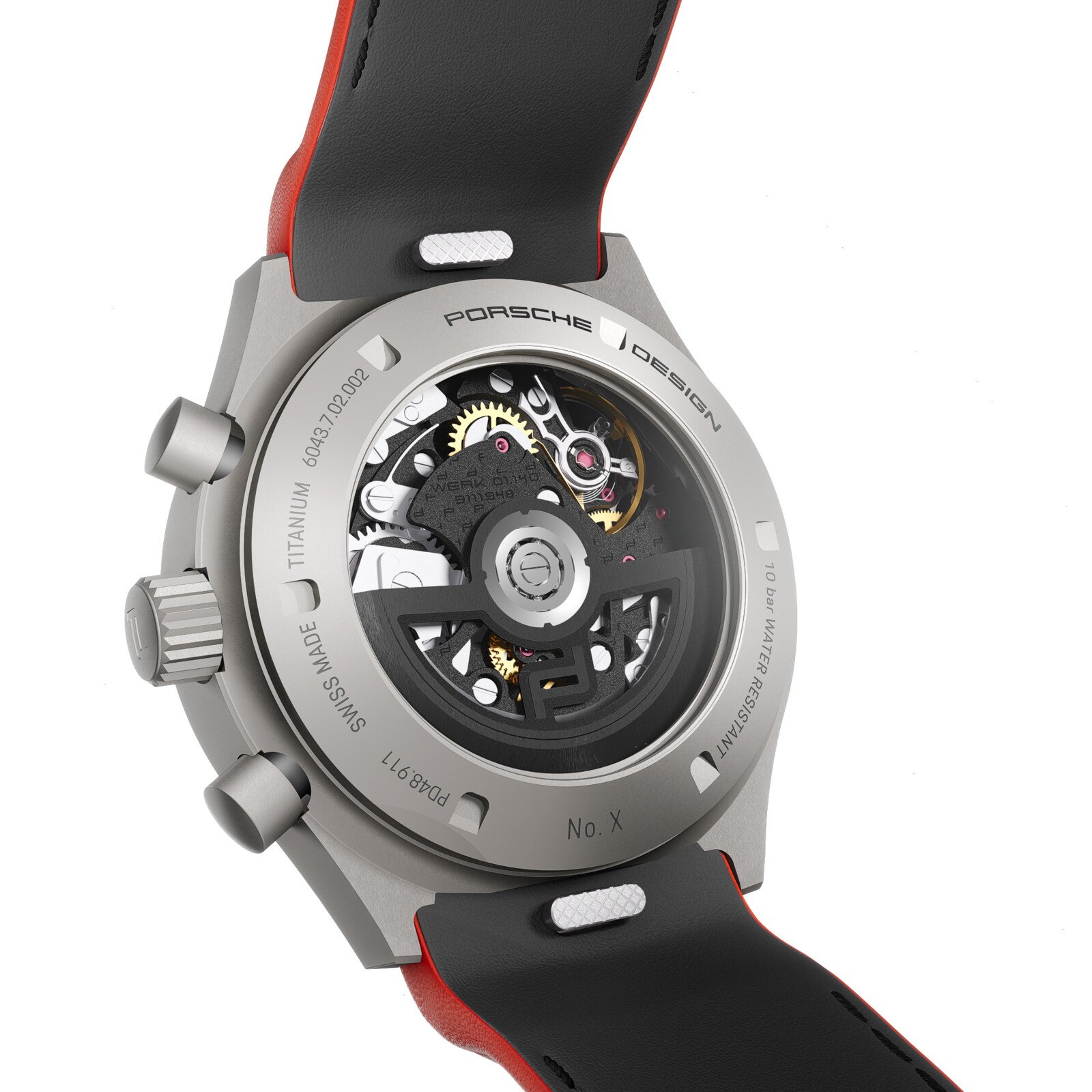 Porsche Design Chronograph 1 – All Titanium Numbered Edition With Leather Strap