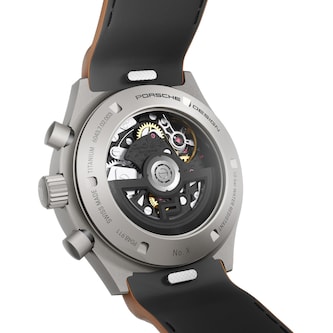 Porsche Design Chronograph 1 – All Titanium Numbered Edition With Leather Strap