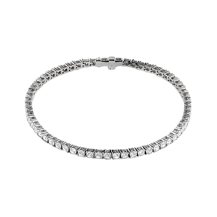 Damiani 18ct White Gold 4.13cttw Diamond Sirena Bracelet