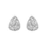 Damiani Via Lattea 18ct White Gold 1.14cttw Diamond Stud Earrings