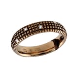 Damiani Metropolitan Dream 18ct Bronze Coloured Gold 0.07ct Diamond Ring - Ring Size M