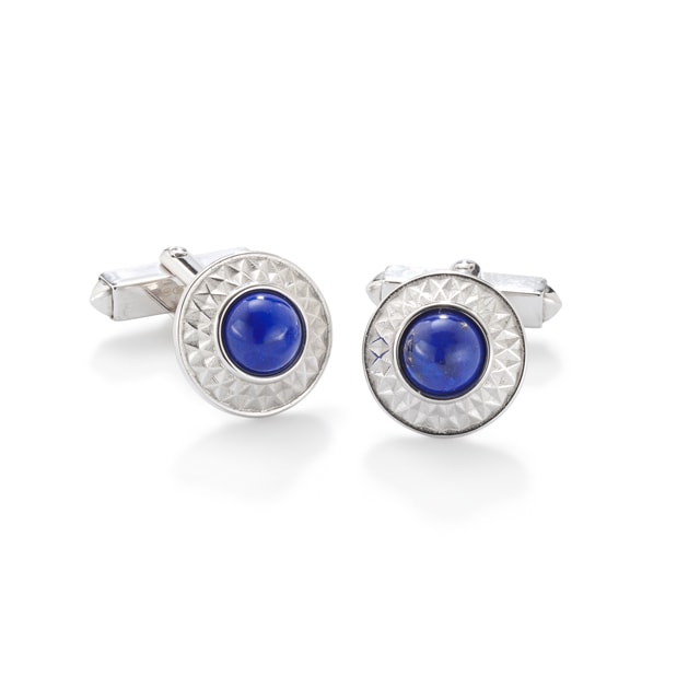 Mappin & Webb Brompton Lapis Lazuli Cufflinks