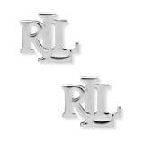 Lauren By Ralph Lauren Lauren By Ralph Lauren Sterling Silver Logo Stud Earrings