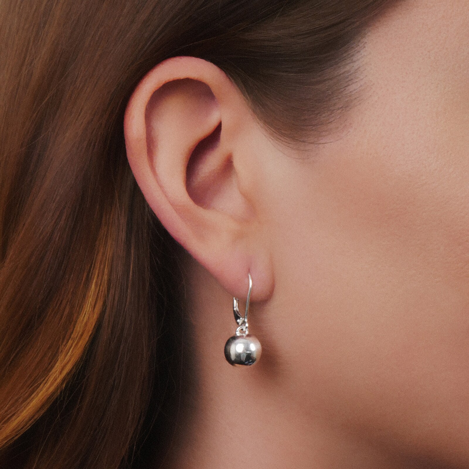Lauren By Ralph Lauren Lauren By Ralph Lauren Sterling Silver Bead Drop Earrings