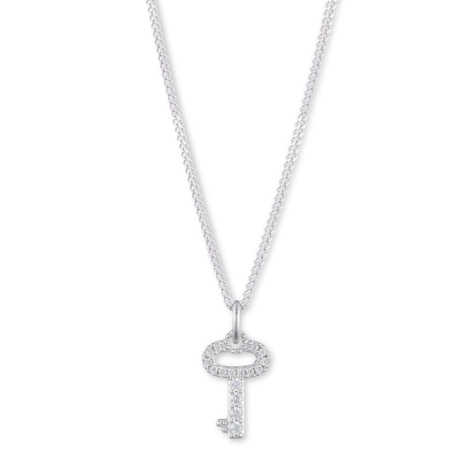 Lauren By Ralph Lauren Lauren By Ralph Lauren Sterling Silver Key Pendant