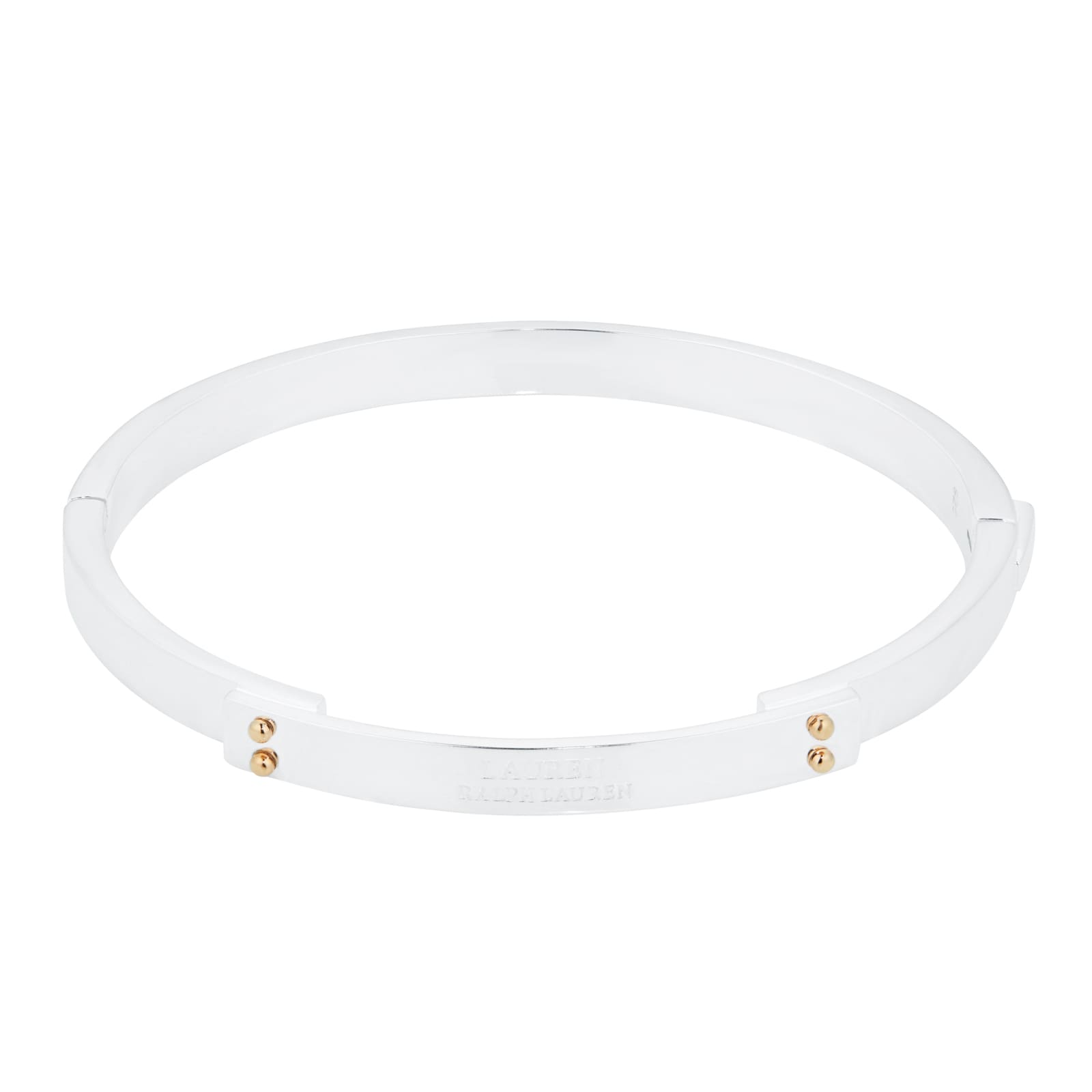 Lauren By Ralph Lauren Lauren By Ralph Lauren Sterling Silver Logo Bangle