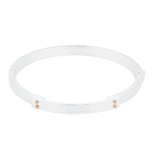 Lauren By Ralph Lauren Lauren By Ralph Lauren Sterling Silver Logo Bangle