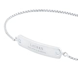 Lauren By Ralph Lauren Lauren By Ralph Lauren Silver Mono Coin Bracelet
