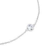 Lauren By Ralph Lauren Lauren By Ralph Lauren Cubic Zirconia Bezel Necklace